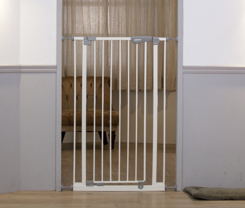 Gate Blocking Off Restricted Area