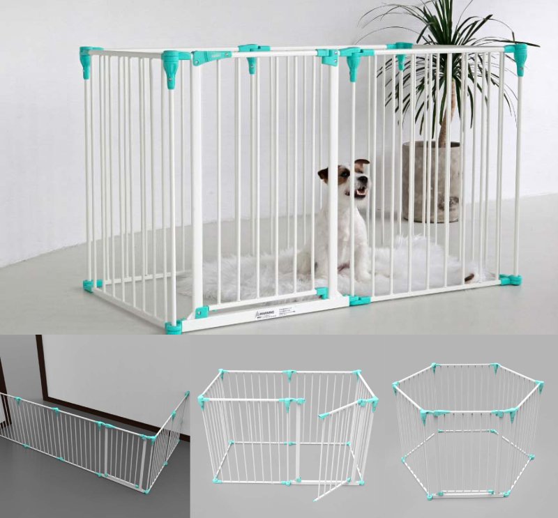 Three Applications - Playpen, Barrier, Wall-Mounted Barrier